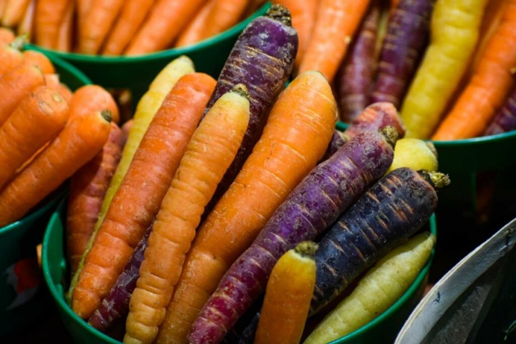 Zero Calorie Foods List carrots