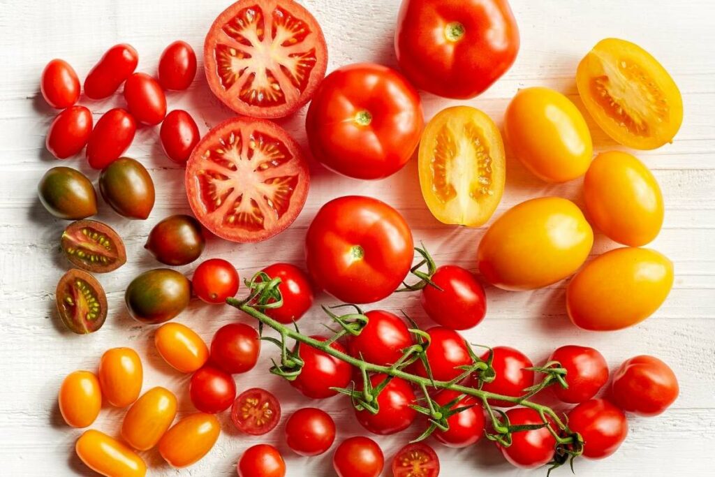 Zero Calorie Foods List tomatoes