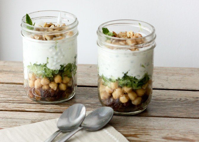 Minty Yogurt Parfaits