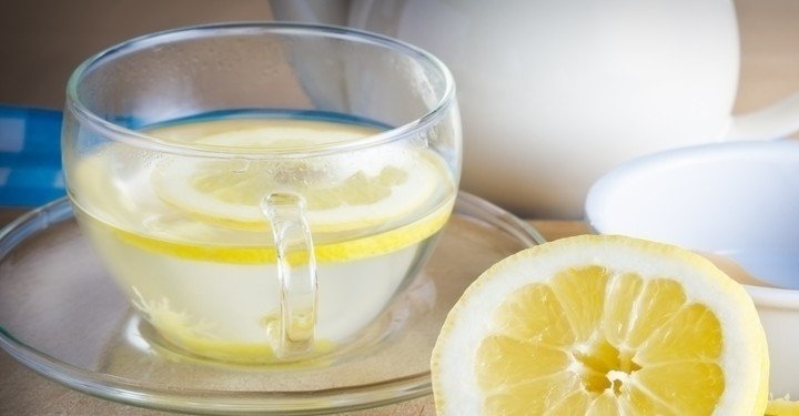 Lemon Water Benefits Coffee Cup