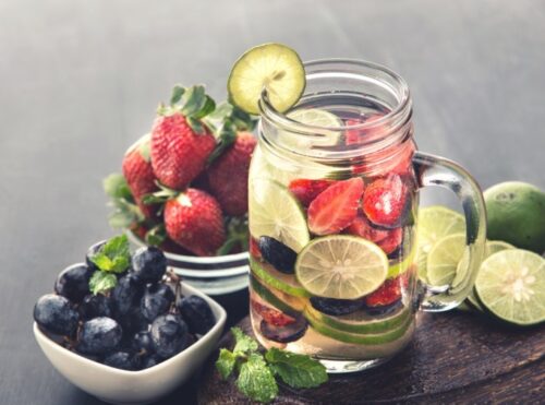 strawberry detox water recipe to lose weight