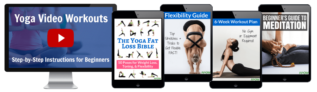 yoga fat loss bible video bundle by avocadu