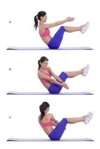 lose belly fat with russian twist exercise