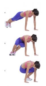 lose belly fat with jumping planks exercise