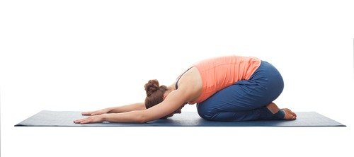 child's pose yoga