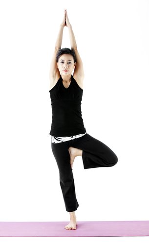 Tree Pose - Vriksasana to balance and reduce anxiety