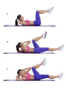 bicycle belly fat exercise