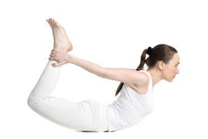 bow yoga pose for flexibility