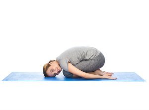 child's pose asana for weight loss