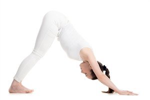 downward facing dog yoga pose for flexibility