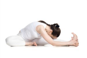 head to knee pose for flexibility