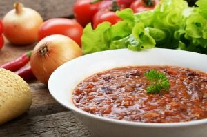 healthy delicious vegetable chili