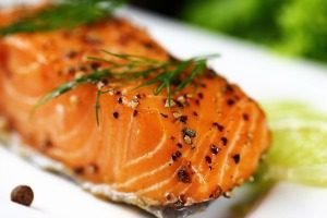 healthy salmon to lose weight
