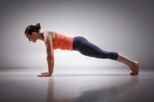 plank #7 of the yoga poses for beginners