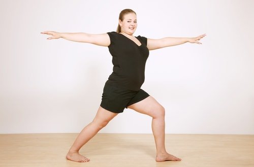 warrior ii yoga pose