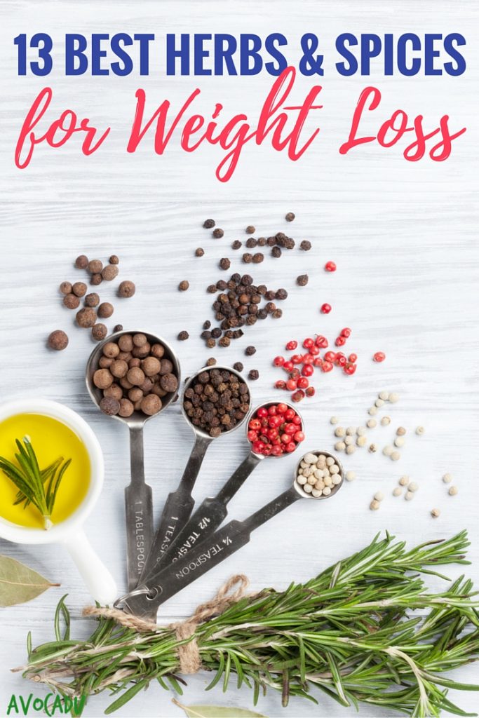 Tips 13 Best Herbs and Spices for Weight Loss - Avocadu