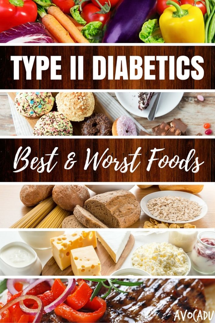 Type II Diabetics - Best and Worst Foods - Avocadu