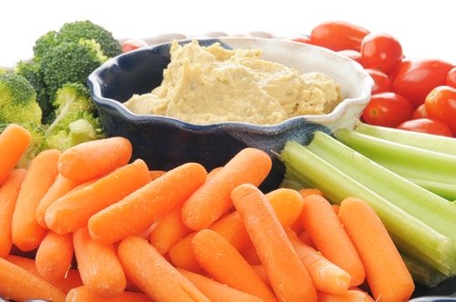celery and hummus for diabetes