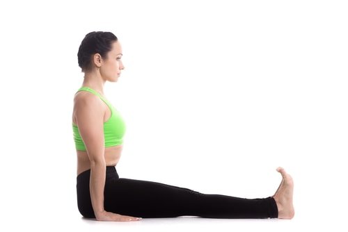 staff posture yoga