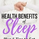 The Health Benefits of Sleep Plus 5 Tips to Get More Sleep! | Avocadu.com