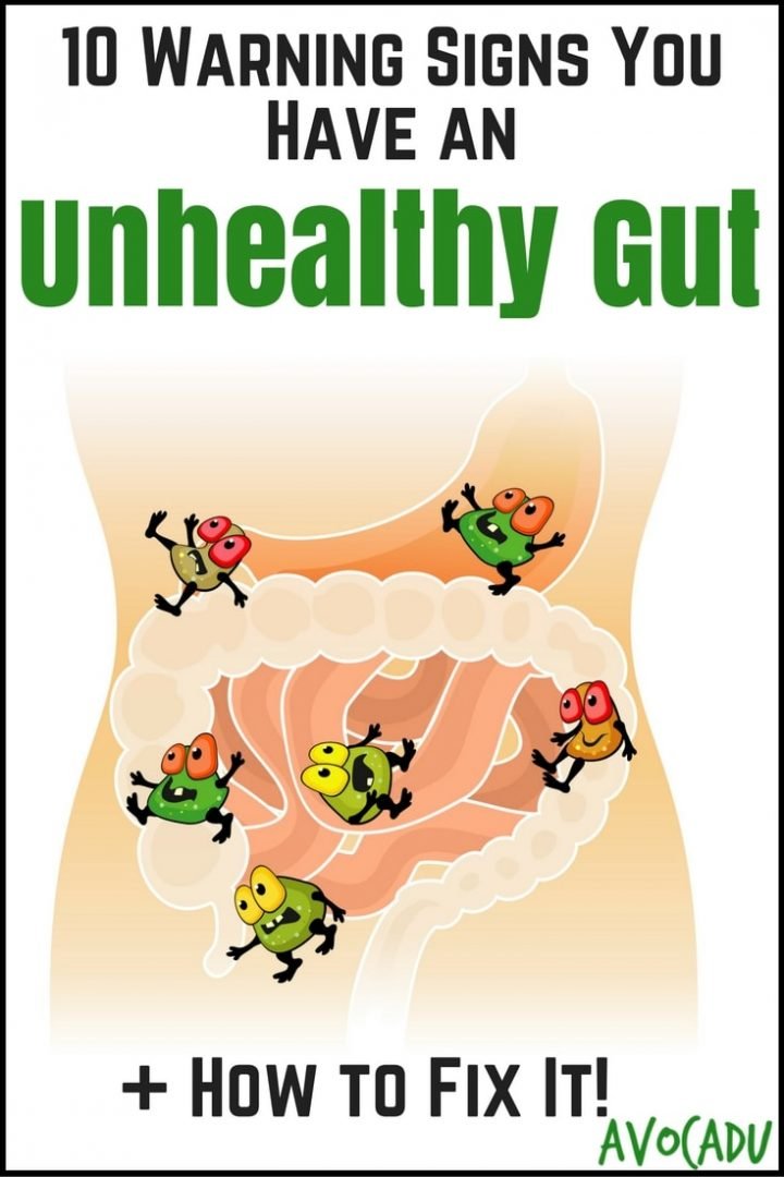 10 Warning Signs You Have An Unhealthy Gut And What To Do About It.