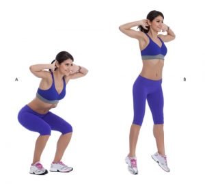 jump squats exercises for butt