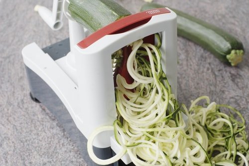 zucchini noodles spiralizer