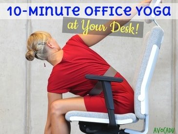 5 minute office yoga
