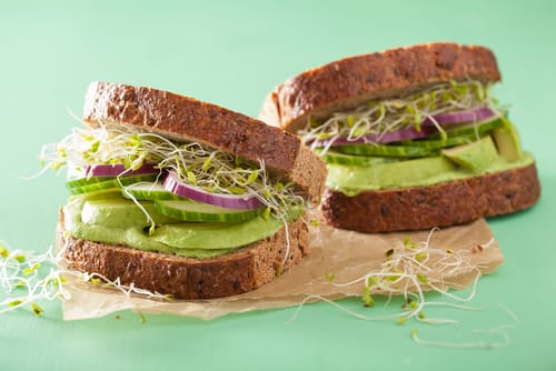 greens sandwich lunch recipe to make ahead
