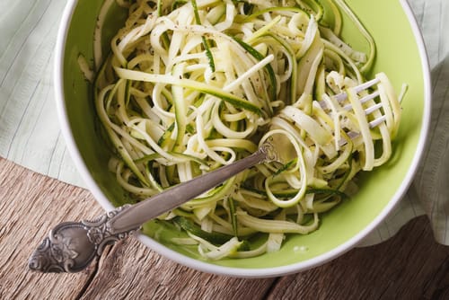 zucchni noodles make ahead lunch
