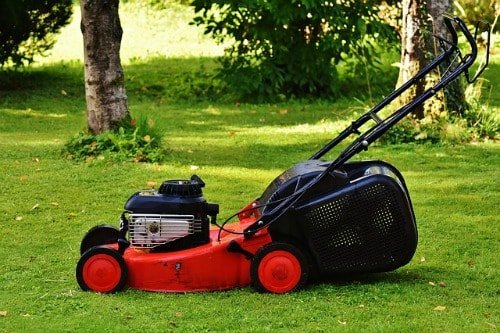 mowing the lawn to burn 500 calories