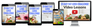 21-Day Fat Loss Challenge Program by Avocadu