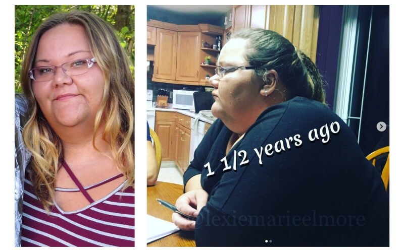 Lexie before weight loss 333 pounds 
