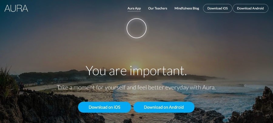 aura meditation app