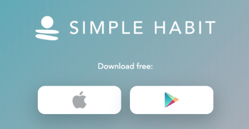 simple habit meditation app