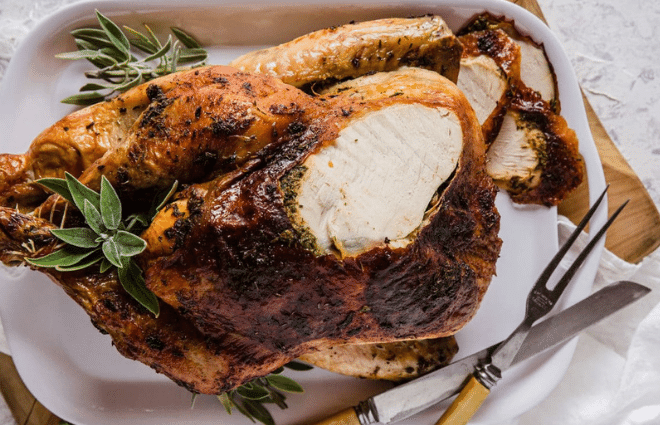 herbed butter roasted turkey