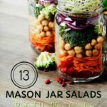 mason jar salads