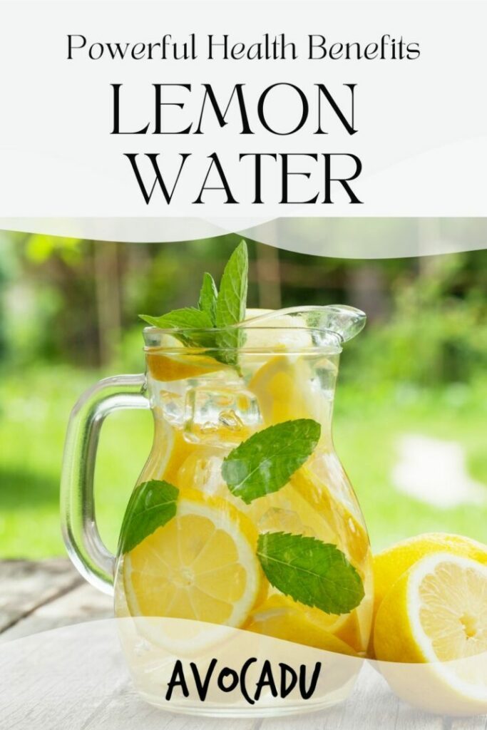 Health benefits of on sale lemon and water