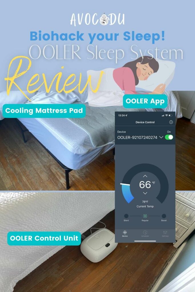 OOLER Sleep System at home (Pinterest Pin (1000 × 1500))