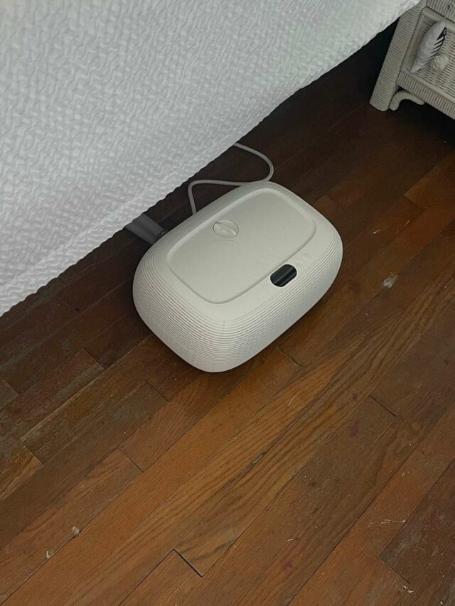 The OOLER Sleep System Review control unit under bed