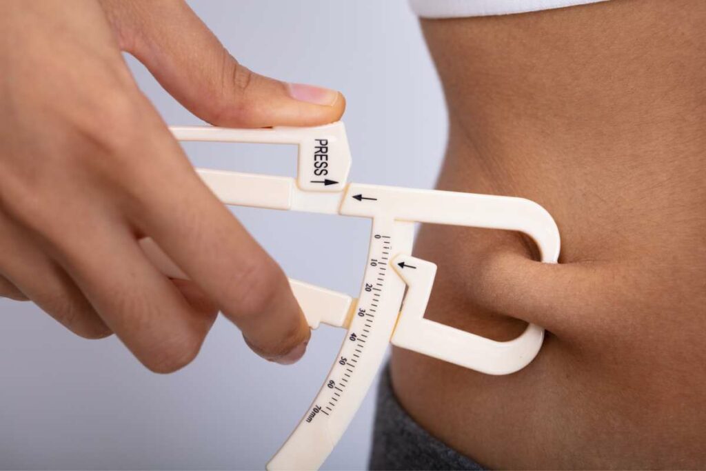 weight Loss vs Fat Loss measuring body fat percentage