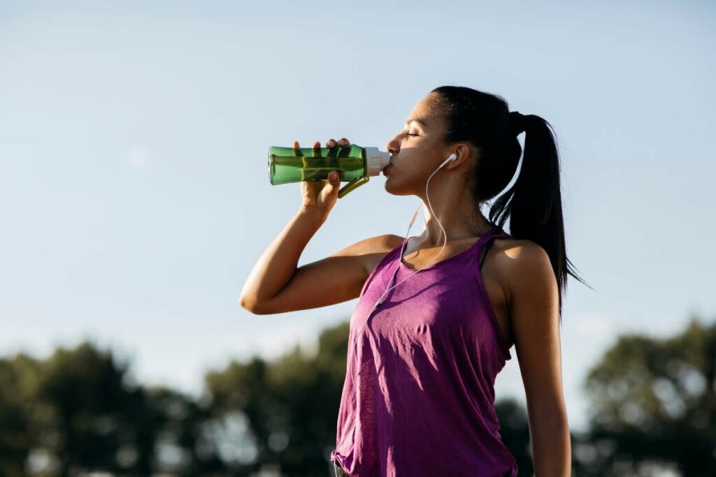 Make Exercise a Habit stay hydrated