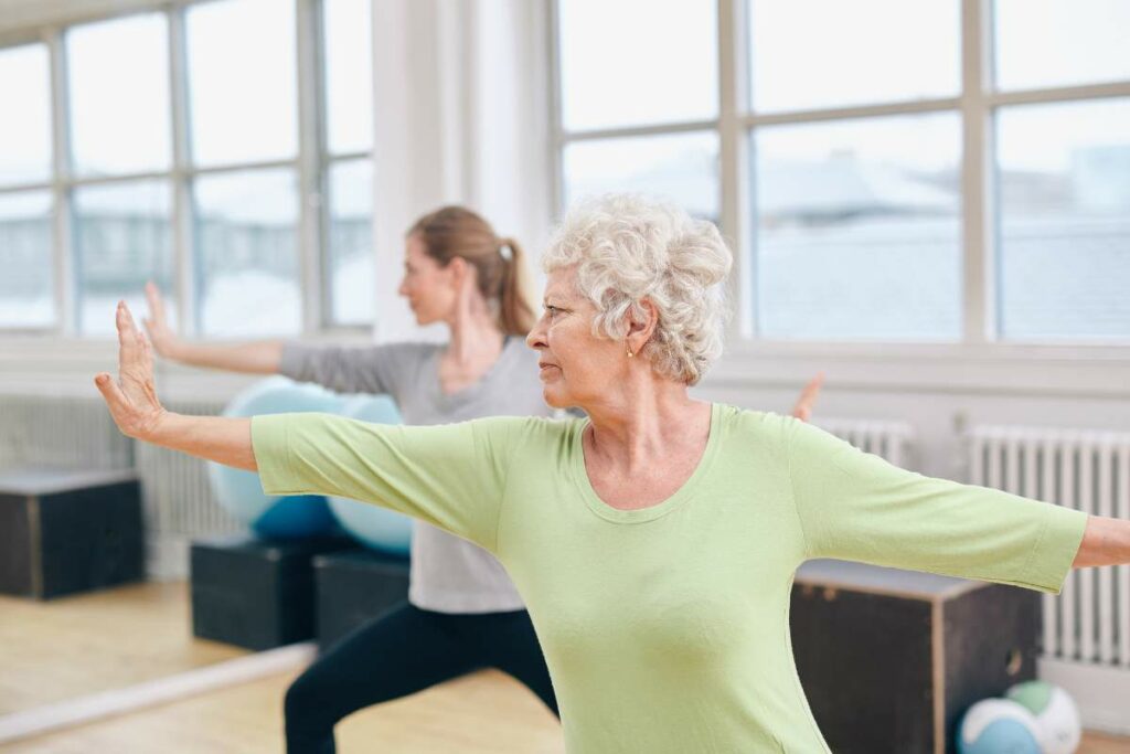 Menopause and Weight Gain flexibility and balance