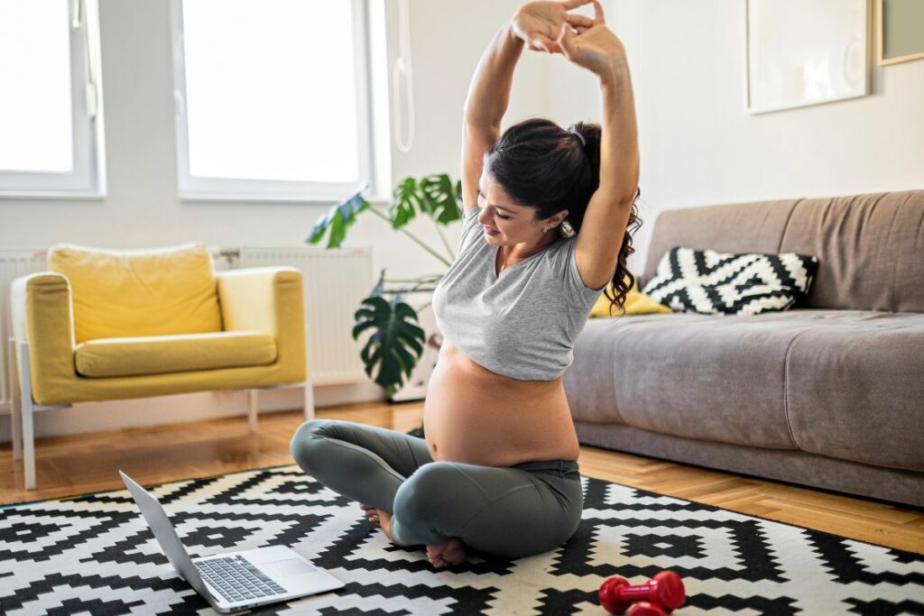 Prenatal Yoga embrace new experience