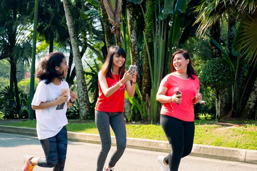 Running for Beginners with friends