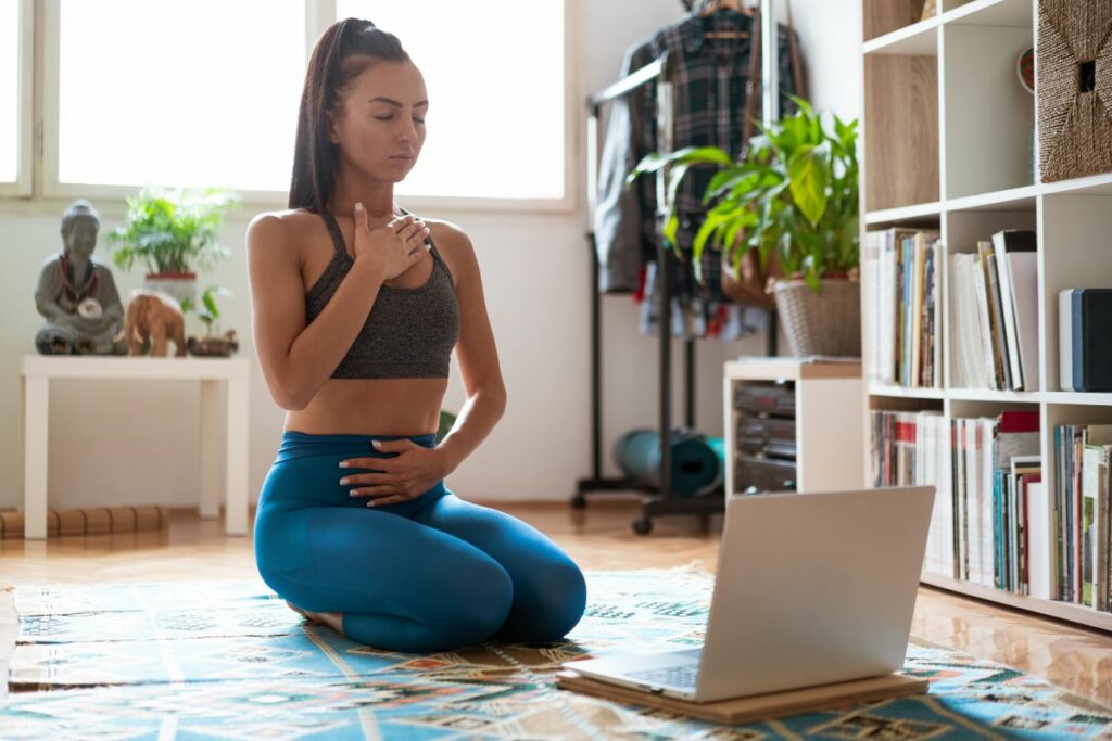 Yoga and Meditation more breathing