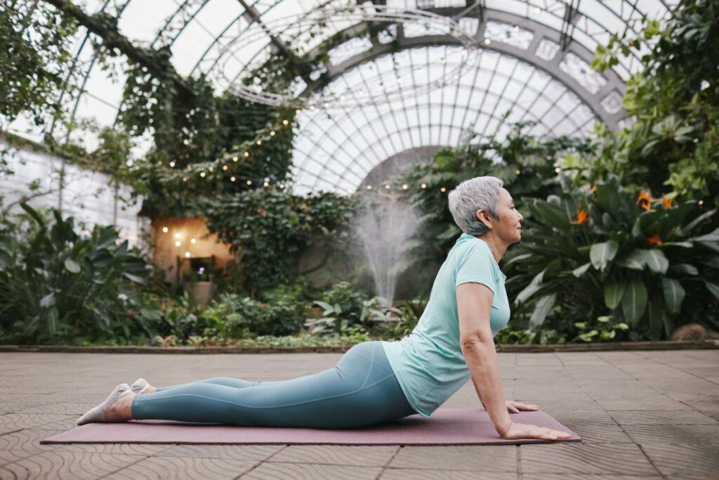 Yoga for Good Posture cobra pose