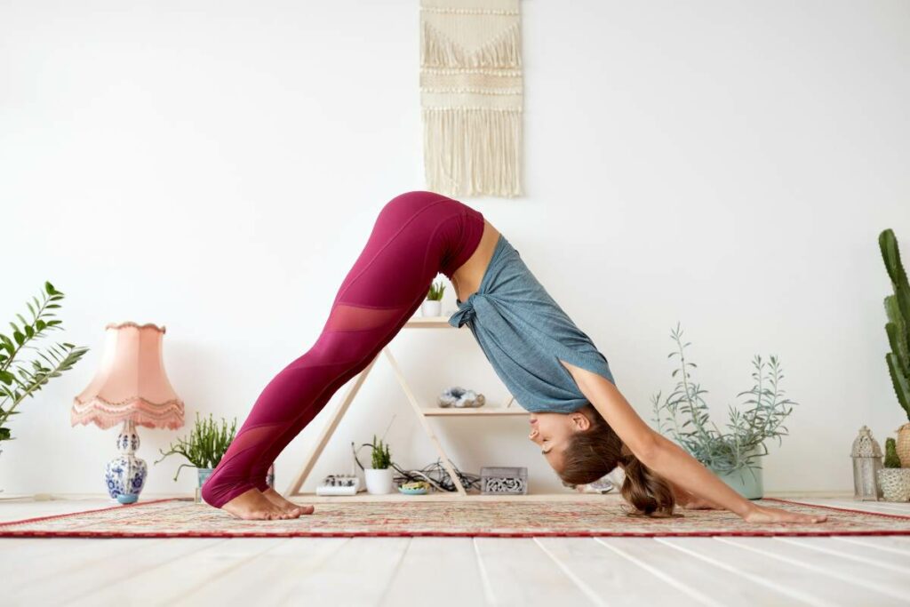 Yoga for Good Posture downward facing dog