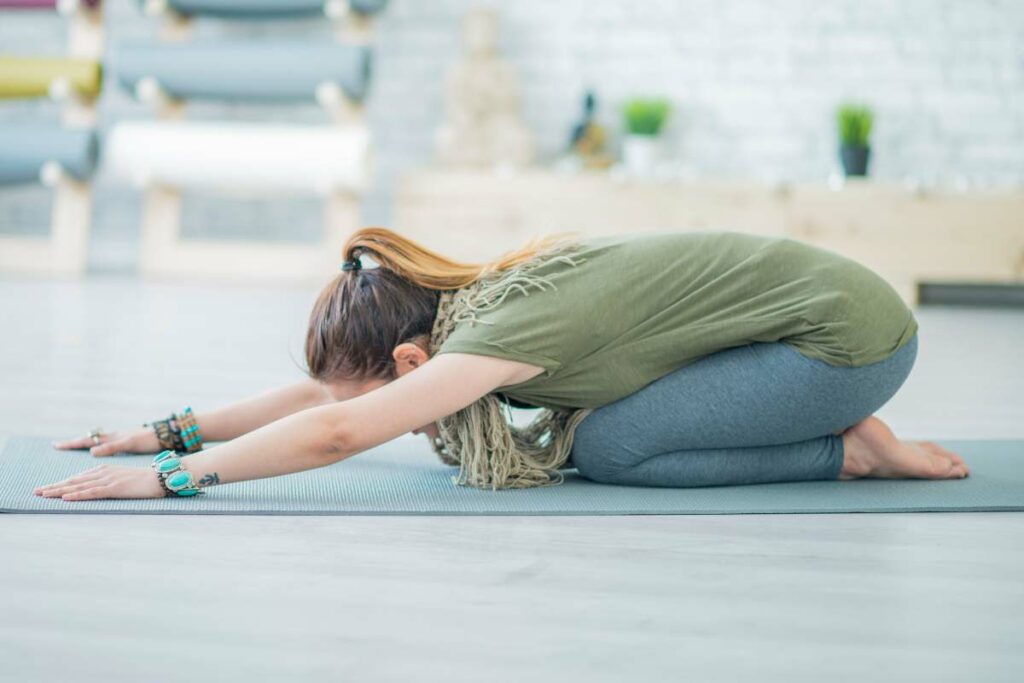 Yoga for Better Sleep child's pose