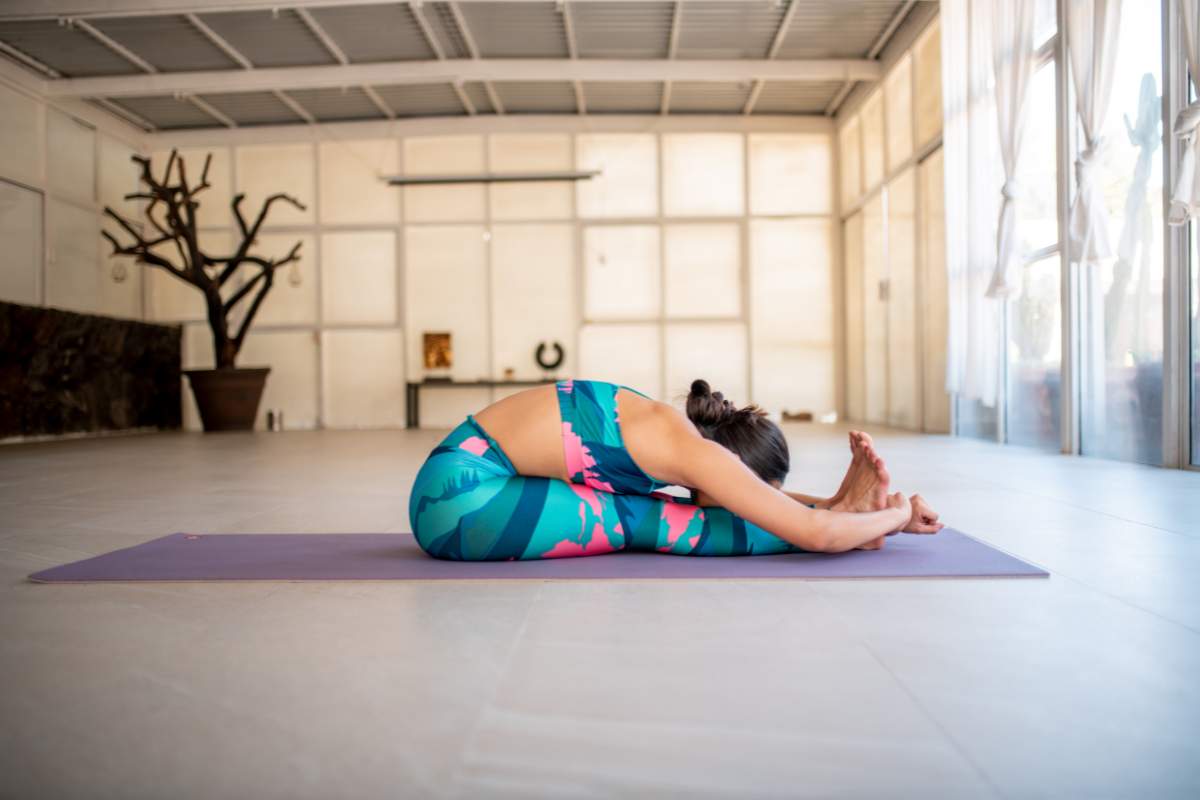 Yoga for Digestive Health seated forward bend